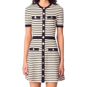 Rirolls Rib Knit Short Dress